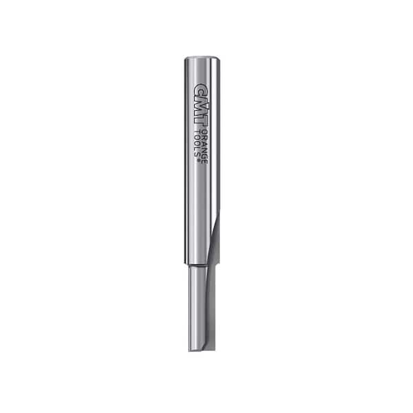 , Solid Carbide Straight Bit, 1/4-Inch Shank, 3/16-Inch Diameter